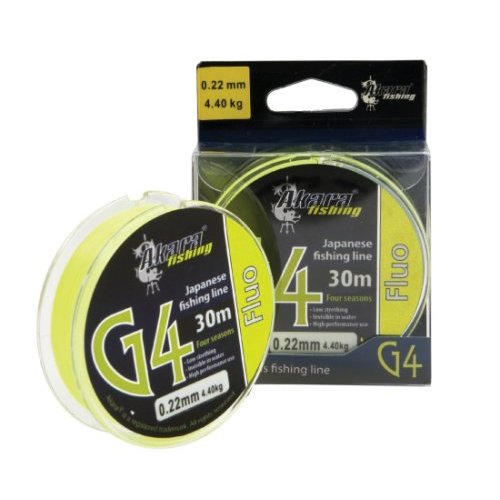 Леска Akara G4 Fluo 30 м, Длина: 30 м Диам: 0,10 мм Тест: 1,18 кг., Флуоресцентно-лимонный
Леска Akara G4 Fluo 30 м, Длина: 30 м Диам: 0,10 мм Тест: 1,18 кг., Флуоресцентно-лимонный