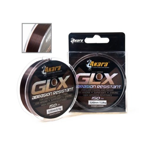 Леска Akara GLX Abrasion Resistant Brown 150 м, Длина: 150 м Диам: 0,25 мм Тест: 8,1 кг, Коричневый
Леска Akara GLX Abrasion Resistant Brown 150 м, Длина: 150 м Диам: 0,25 мм Тест: 8,1 кг, Коричневый