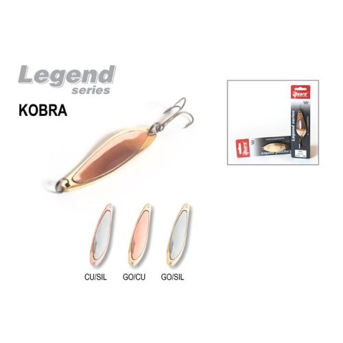 Блесна колебалка Akara Legend Kobra со вставкой, Длина: 70 мм Вес: 20 гр Цвет: Go(Cu)
Блесна колебалка Akara Legend Kobra со вставкой, Длина: 70 мм Вес: 20 гр Цвет: Go(Cu)