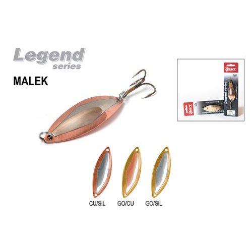 Блесна колебалка Akara Legend Malek со вставкой, Длина: 50 мм Вес: 12 гр Цвет: Go(Sil)
Блесна колебалка Akara Legend Malek со вставкой, Длина: 50 мм Вес: 12 гр Цвет: Go(Sil)