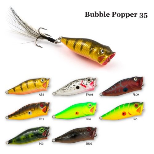 

Воблер Raiden Bubble Popper 35 , Длина: 35 мм Вес: 2,1 гр Цвет: AB5