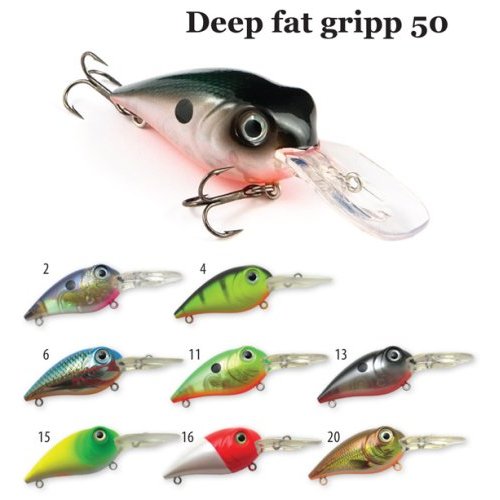 

Воблер Raiden Deep Fat Gripp 50 , Длина: 50 мм Вес: 8 гр Цвет: 15