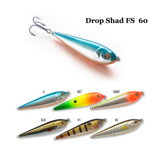 

Воблер Raiden Drop Shad FS 60 , Длина: 60 мм Вес: 14 гр Цвет: AB09