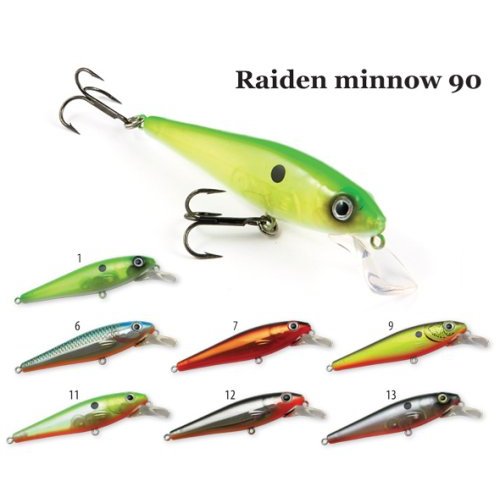 

Воблер Raiden Minnow 90 , Длина: 90 мм Вес: 8 гр. Цвет: 5