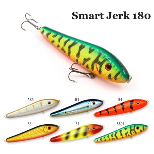 

Воблер Raiden Smart Jerk 180 , Длина: 180 мм Вес: 83 гр. Цвет: B7