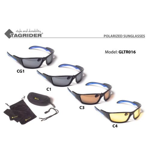 

Очки поляризационные Tagrider в чехле GLTR 016 , Серый