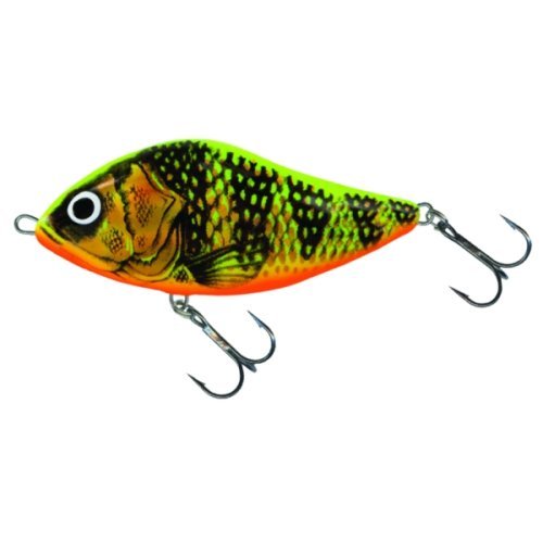 

Воблер Salmo Slider GFP, Длина: 60 мм,Вес: 11 гр. 0,5 м. Плавающий