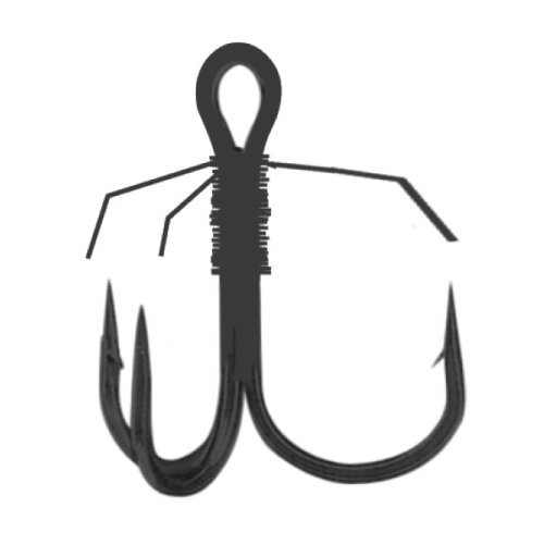 

Тройник PowerGrip ЗX Weedless, № 01 (6шт/уп)
