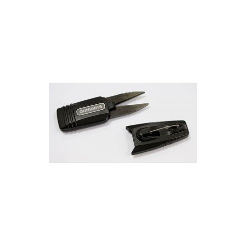 Мини ножницы для лески Shimano BLACK для PE CT-136H, фото