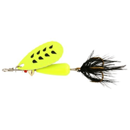 Блесна Droppen FLUO CHART CHART BLACK FEATHER, фото
