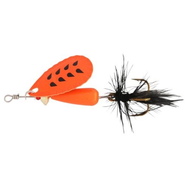 Блесна Droppen FLUO OR FL/OR BLACK FEATHER, фото