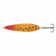 Колеблющаяся блесна Kuusamo Lohi Casting 95/21 BL/BL/FR/FO-B UV, фото