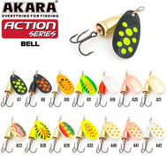 Блесна вертушка ТМ Akara Action Series Bell, фото
