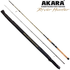 Спиннинг ТМ Akara River Hunter M штекерный угольный 2 колена, фото