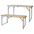 Стол ТМ Tourist 120х60х69 см складной алюминиевый, фото